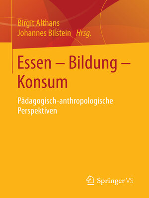 cover image of Essen--Bildung--Konsum